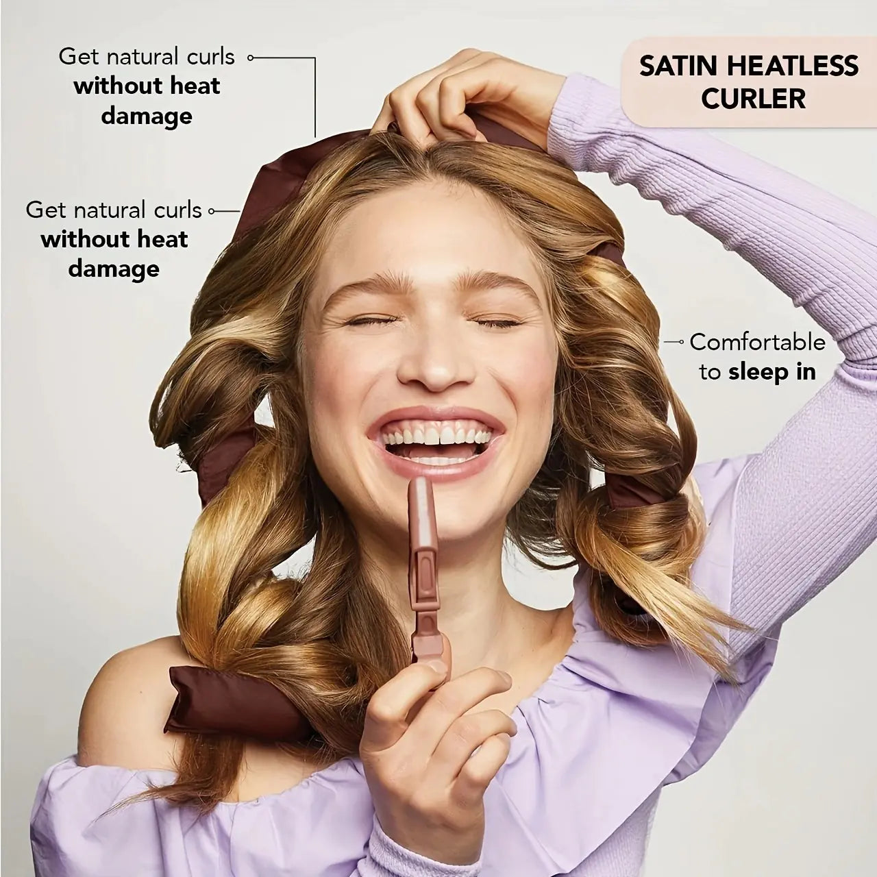 LuminousCurl™ - No-Heat Curling Wand